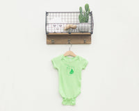 Green Pear Juice Box Infant Bodysuit - Grey Duck & Co.