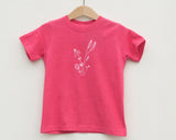 Pink Flower Toddler T-Shirt - Grey Duck & Co.