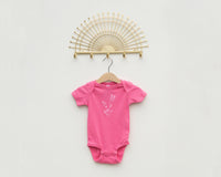Pink Floral Infant Bodysuit - Grey Duck & Co.