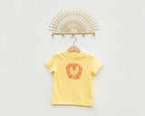 Yellow Lion Toddler T-Shirt - Grey Duck & Co.