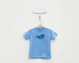 Blue Whale Toddler T-Shirt - Grey Duck & Co.