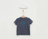 Vintage Navy Raincloud Toddler T-Shirt - Grey Duck & Co.
