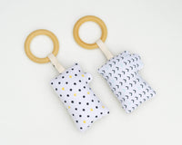 Camera Rattle Teether - Grey Duck & Co.